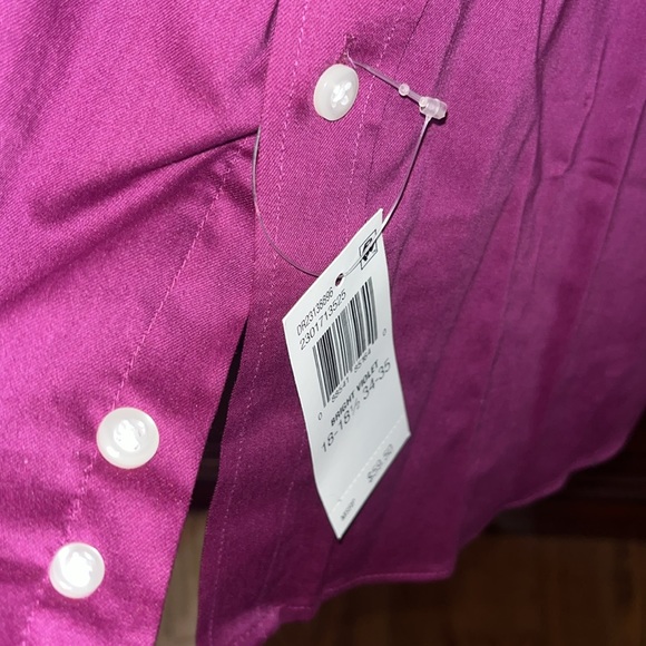 NWT- Mens Long Sleeve Button Down IZOD Advantage- final sale price - Picture 6 of 9